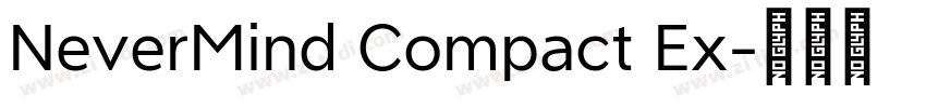 NeverMind Compact Ex字体转换